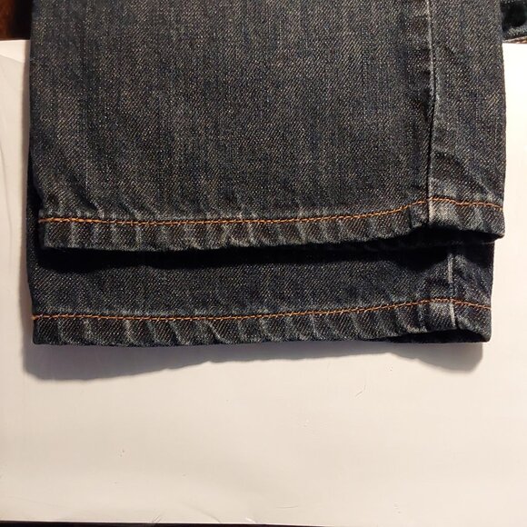 Levi's 512 Mid-Rise Slim Fit Dark Jeans - Excellent Condition - 33" x 30" - Picture 8 of 11